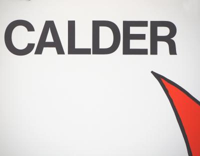 Alexander CALDER : Exposition Maeght 1974 - Lithographie originale signée 2