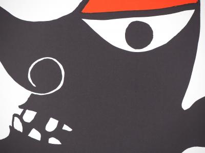 Alexander CALDER : Exposition Maeght 1974 - Lithographie originale signée 2