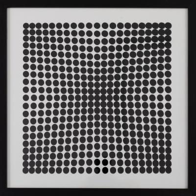Victor VASARELY : Composition cinétique IV 2