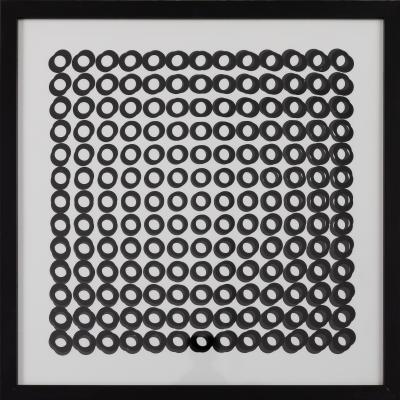 Victor Vasarely: Kinetic Composition VI 2