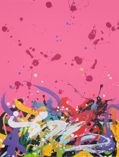 JONONE : Pink - Sérigraphie originale signée 2