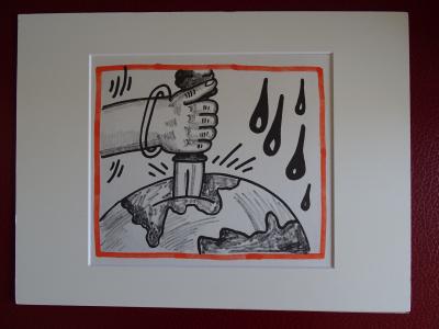 Keith Haring - La planète Terre, 1990 - Lithographie 2
