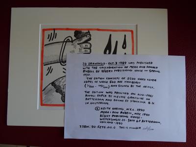 Keith Haring - La planète Terre, 1990 - Lithographie 2