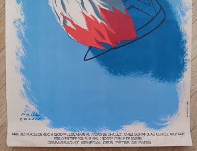 Paul Colin - Affiche originale - La Nuit de Saint Cyr - 1949 2