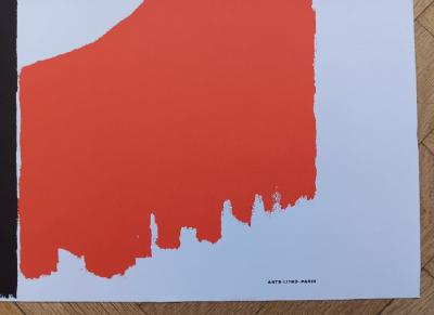 Sonia Delaunay - Affiche originale d’exposition - Hommage à Sonia Delaunay - Paris - 1975 2