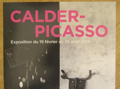 Alexander Calder et Pablo Picasso - Affiche originale d’exposition - “Calder - Picasso” - Paris - 2019 2