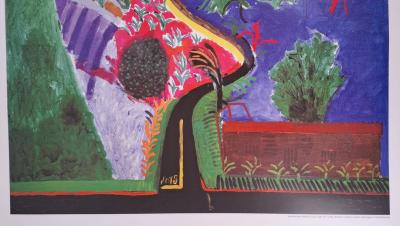 David Hockney - Nichols Canyon, 1980 - Affiche originale 2