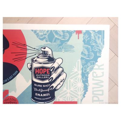 SHEPARD FAIREY (OBEY) –  HOPE Outdoor Gallery Print - signée numérotée 2