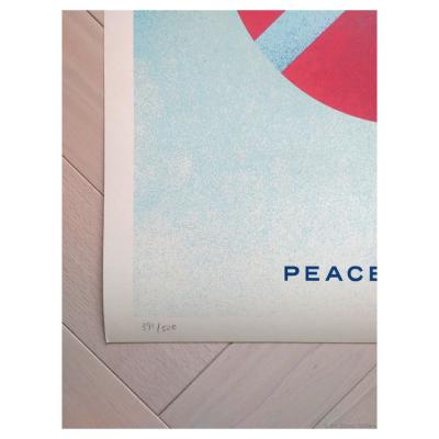SHEPARD FAIREY (OBEY) – Peace Is Power (Cream Dove) - sérigraphie signée numérotée 2