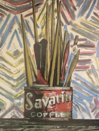 Jasper JOHNS - Affiche originale d’exposition - L’oeuvre graphique - 1986 2