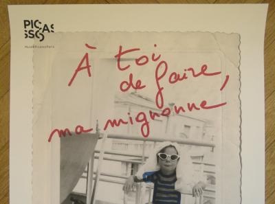 Sophie CALLE - Affiche originale d’exposition - Sophie Calle chez Picasso - 2023 2