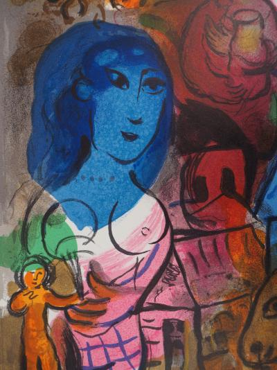 Marc Chagall: Intimacy - Original Lithograph 2