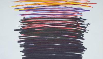 Yaacov AGAM : Composition abstraite - Lithographie originale 2