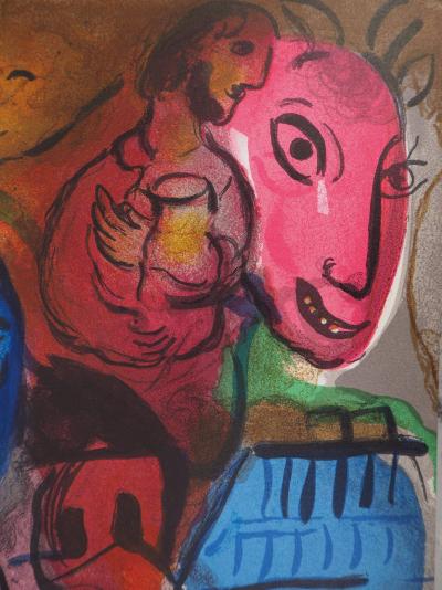 Marc Chagall: Intimität – Original-Lithografie 2