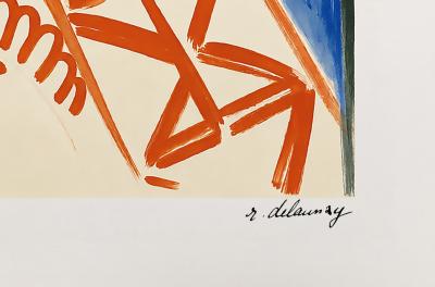 Robert Delaunay (d’après), Tours Eiffel, sérigraphie sur Arches 2