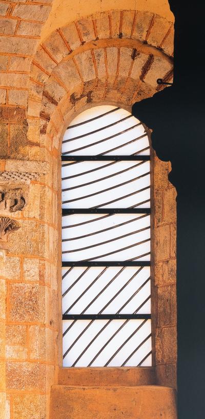 Pierre SOULAGES : Abbaye de Conques - Affiche originale en couleurs 2