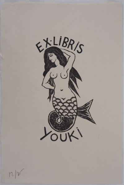Léonard Tsuguharu FOUJITA : Youki - Ex-Libris 2