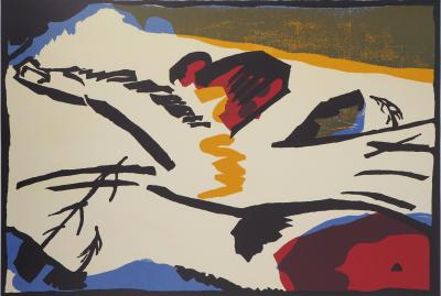 Vassily KANDINSKY : Der Blaue Reiter - Lithographie en couleurs 2