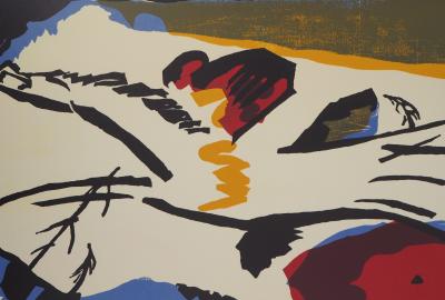 Vassily KANDINSKY : Der Blaue Reiter - Lithographie en couleurs 2