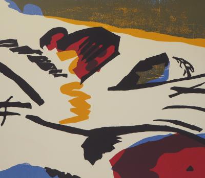 Vassily KANDINSKY : Der Blaue Reiter - Lithographie en couleurs 2