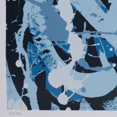 JONONE : Bleu Horizons - Sérigraphie originale signée 2
