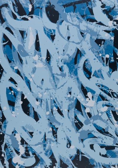 JONONE : Bleu Horizons - Sérigraphie originale signée 2