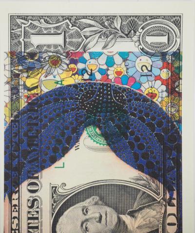 Death NYC : Sleeping Nara with Kusama’s purple hair - Sérigraphie originale signée 2