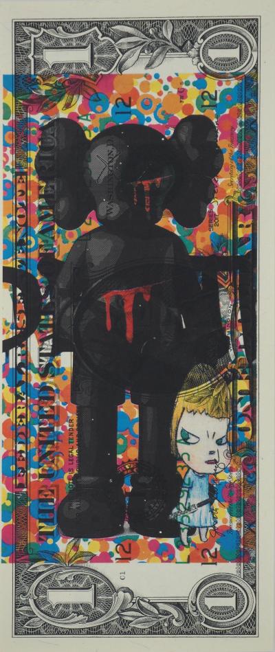 Death NYC - Mickey Mouse Louis Vuitton Spray - Sérigraphie
