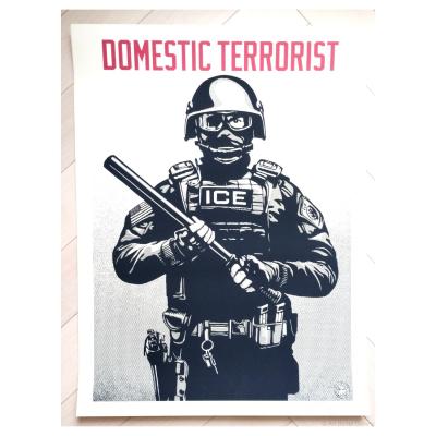 Shepard FAIREY (Obey) - Projection Mirror: Domestic Terrorist