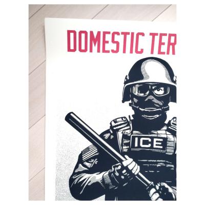 Shepard FAIREY (Obey) - Projection Mirror: Domestic Terrorist 2