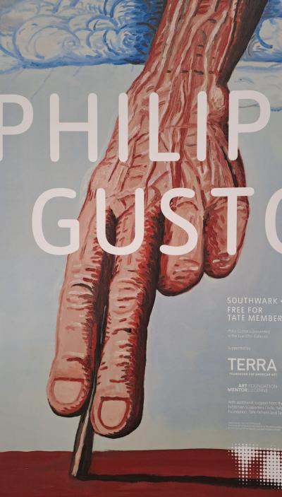 Philip Guston - Exposition - Affiche d’exposition 2
