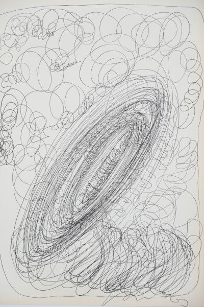 Lucio FONTANA: The Impossible Thing - Signed Lithograph 2