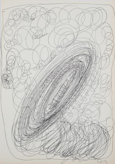 Lucio FONTANA: The Impossible Thing - Signed Lithograph 2
