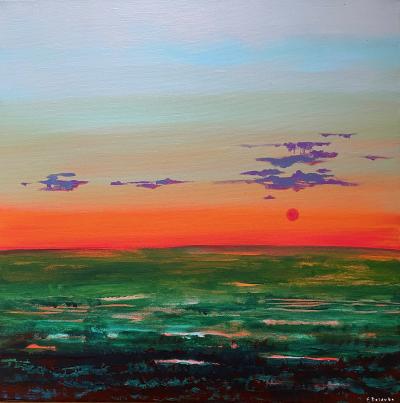 Fabien Delaube - Paysage 6 - Acrylique sur toile 2