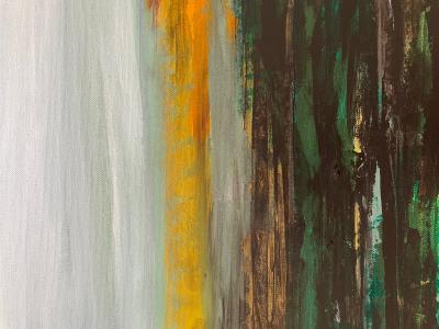 Fabien Delaube - Paysage 2- Acrylique sur Toile 2