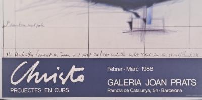 Christo - Umbrella - Affiche originale 2