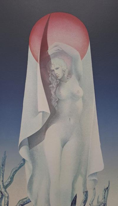 Jean-Paul Cleren - L’éclipse - Lithographie originale, signée au crayon 2