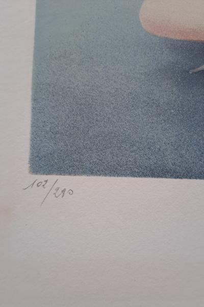 Jean-Paul Cleren - L’éclipse - Lithographie originale, signée au crayon 2