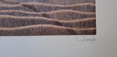 Mr Giraud - L’oie cendrée - Lithographie originale, signée et numérotée au crayon 2
