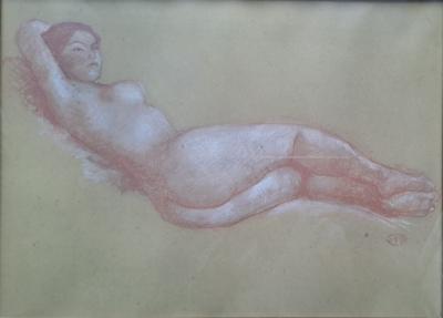 Aristide Maillol (d’après) - Nu de côté - Estampe monogrammée 2