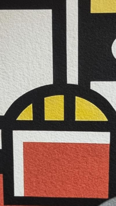Fernand Léger (d’après), Le Mécanicien, sérigraphie sur Arches 1/50 2