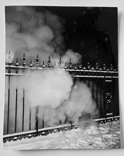 Rene Jacques - Place de l’Europe, Paris, hiver 1945 - 1946 - Tirage argentique 2