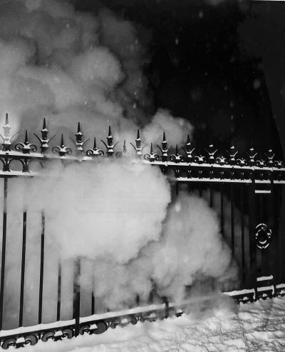 Rene Jacques - Place de l’Europe, Paris, hiver 1945 - 1946 - Tirage argentique 2