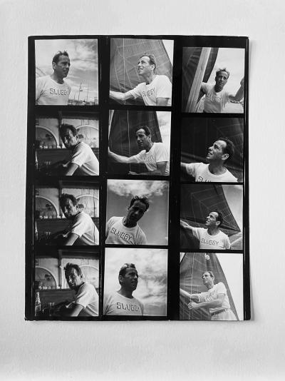 Philippe Halsman - Humphrey Bogart 1944 - Tirage argentique 2