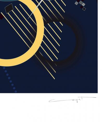 Thierry CORPET (Raymond X) - Alalia XIV , 2022 - Sérigraphie signée et numérotée 2