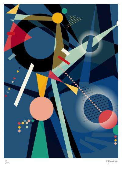 Thierry CORPET (Raymond X) - Alalia II , 2022 - Sérigraphie signée et numérotée
