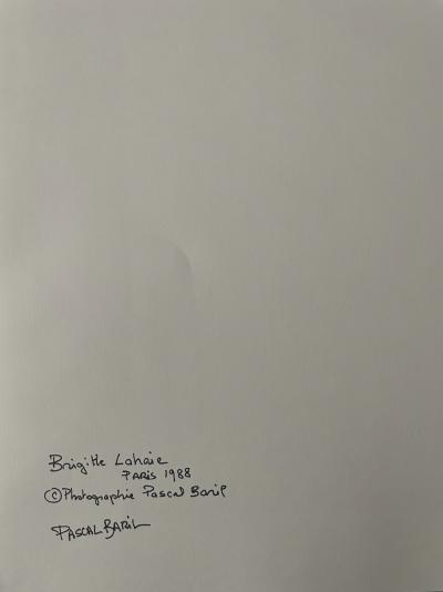 Pascal Baril - Brigitte Lahaie 1988 - Silver gelatin print 2