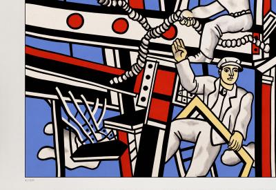 Fernand Léger (after), The Old Builders, silkscreen on Arches paper - 1/50 2