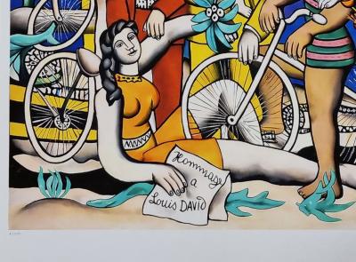 Fernand Léger (d’après), Les Loisirs , sérigraphie 1/50 2