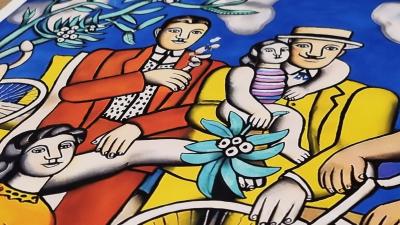 Fernand Léger (d’après), Les Loisirs , sérigraphie 1/50 2